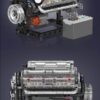 V8 Engine - 535Pcs