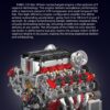 F488 3.9L V8 Engine - 2718Pcs