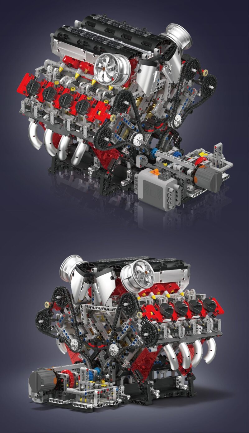 F488 3.9L V8 Engine - 2718Pcs