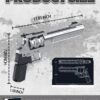 Panlos 670019 M500 Revolver Pistol Gun Brick