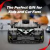 Pagani Zonda R 1/28 Scale Model Building Bricks Kit, 387pcs