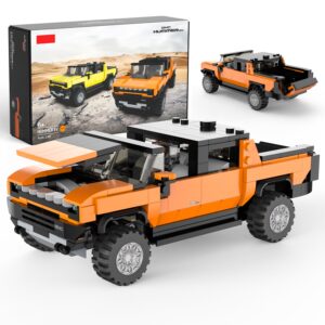 GMC Hummer EV 1/30 Scale Model Building Bricks Kit, 431pcs