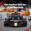 Oracle Red Bull Racing RB19 F1 1/24 Race Car Model Building Bricks Kit, 333pcs