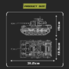 MouldKing 20032 M18 Hellcat Tank Destroyer Brick
