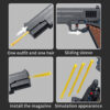 Panlos 670007 M1911 Pistol Gun Brick