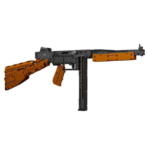 Hfcb5d4adb1344b62848a439ee07ee5c96.jpg MouldKing 14022 Thompson Submachine Gun Toy Brick
