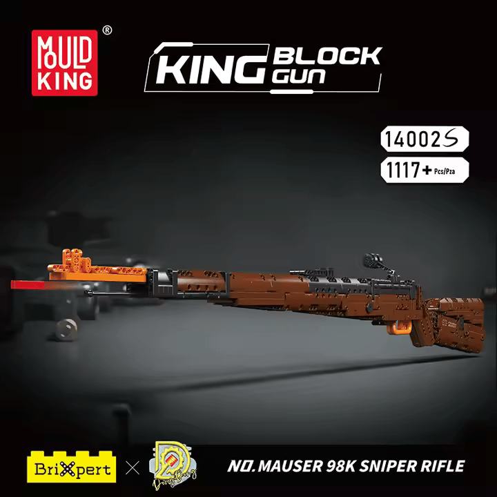 Mauser_98K_shop_toy_foam_blasters.png MouldKing 14002S Mauser 98K Sniper Rifle Brick