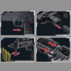 Panlos 670021 MP7 Submachine Gun Brick
